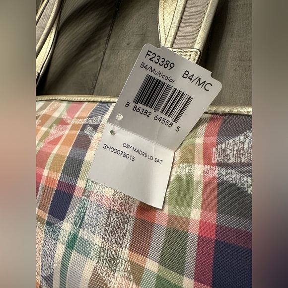 NWT Coach Multicolor Daisy Large Satchel - Picture 4 of 7